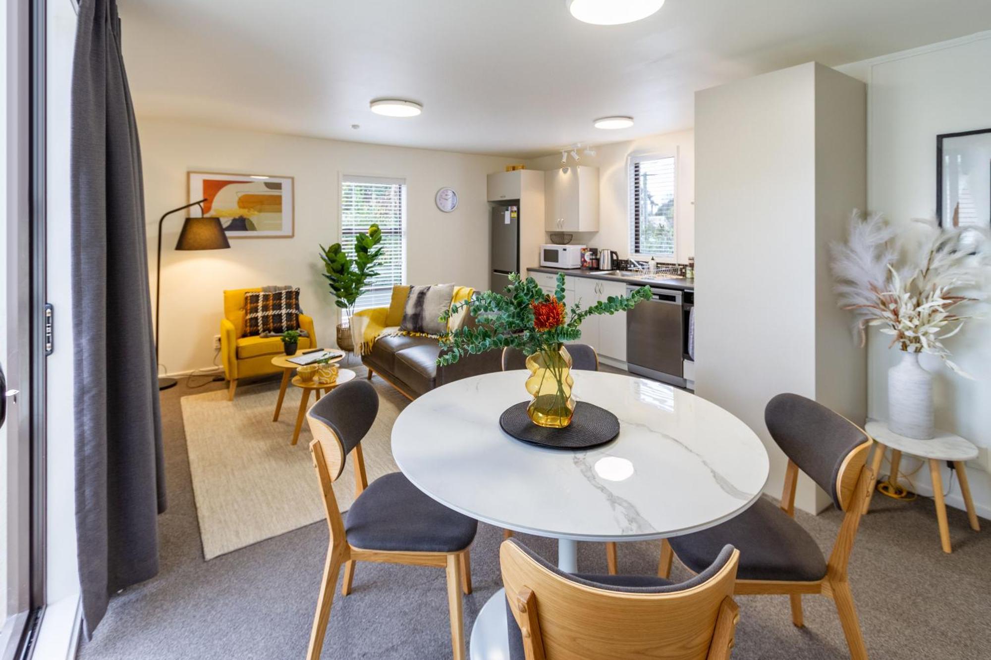 Warm Chch Apartment Park View & Garage Parking Christchurch Exterior foto